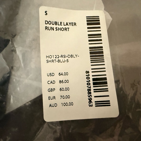 Peloton Double Layer Run Shorts - Picture 2 of 2